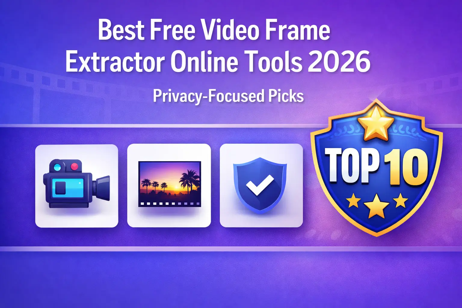 Best Free Video Frame Extractor Online Tools in 2026 Privacy-Focused Picks