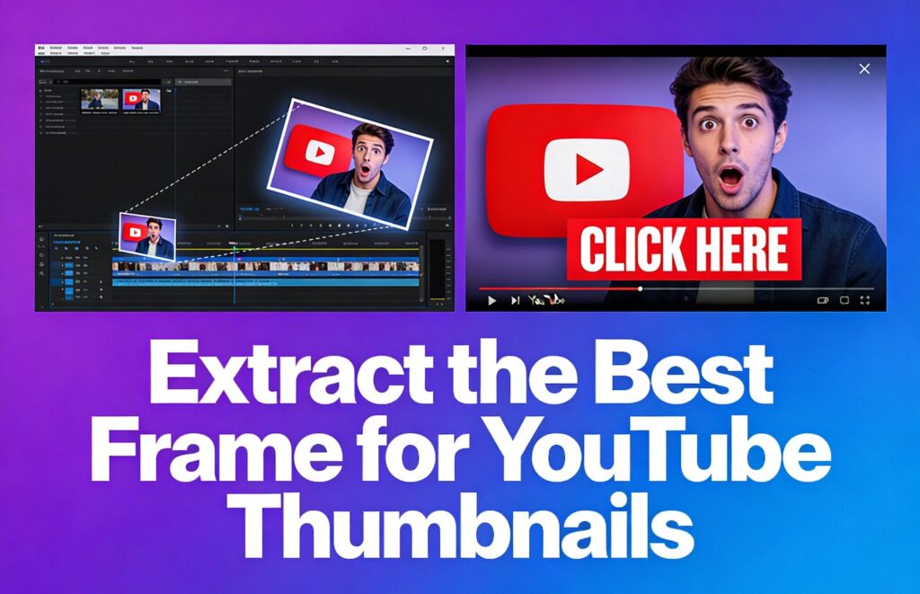 How to Extract the Best Frame for YouTube Thumbnails Free (No Upload Guide 2026)