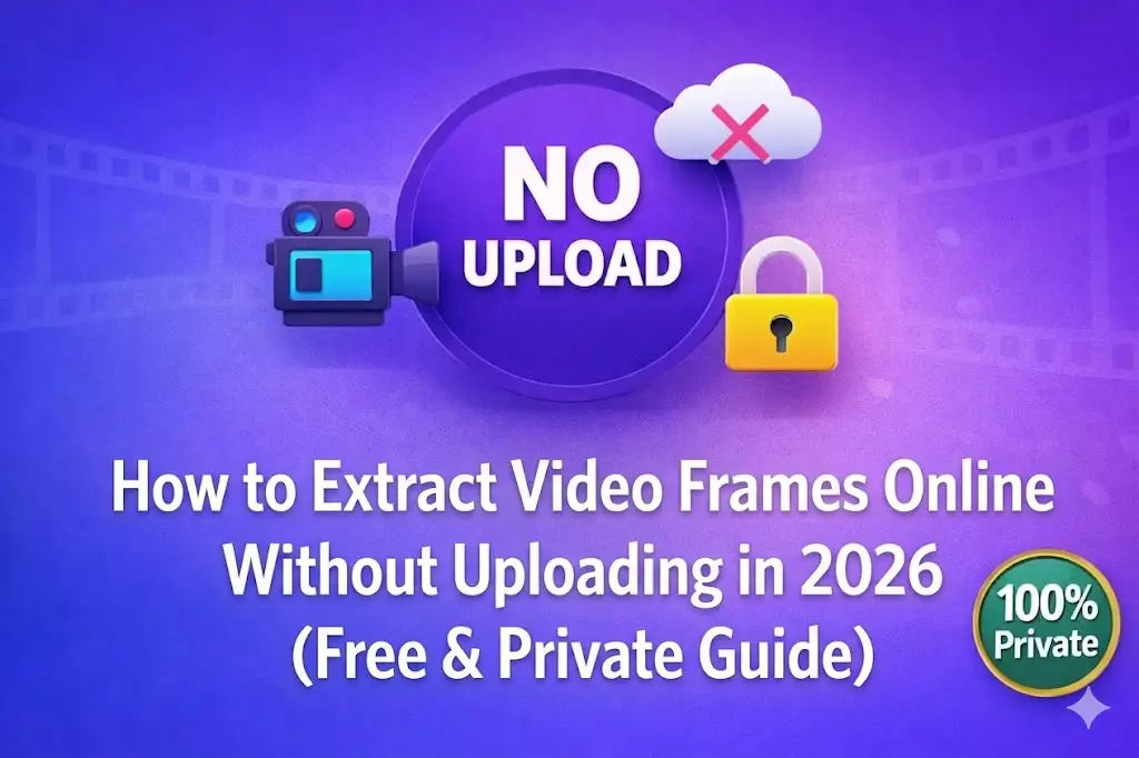 How to Extract Video Frames Online Without Uploading in 2026 (Free & Private Guide)